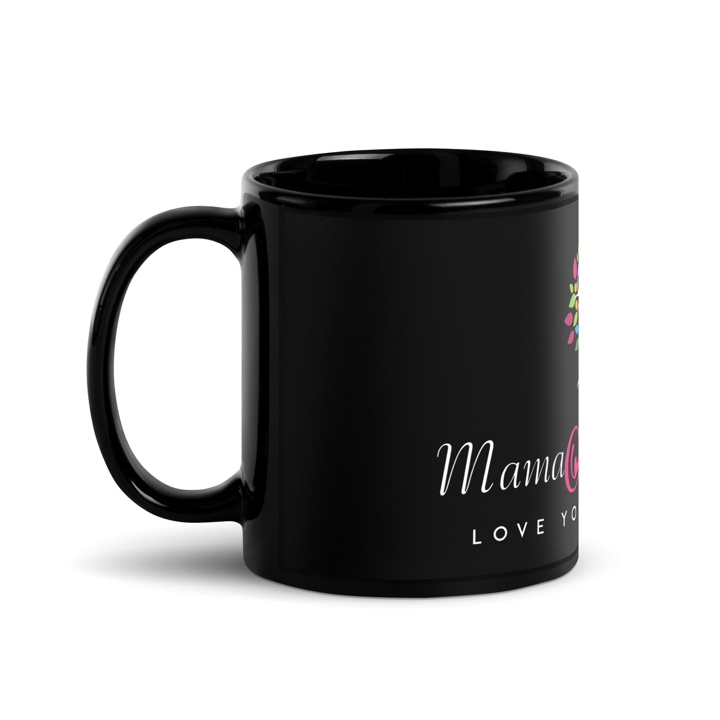 Black Glossy Mug