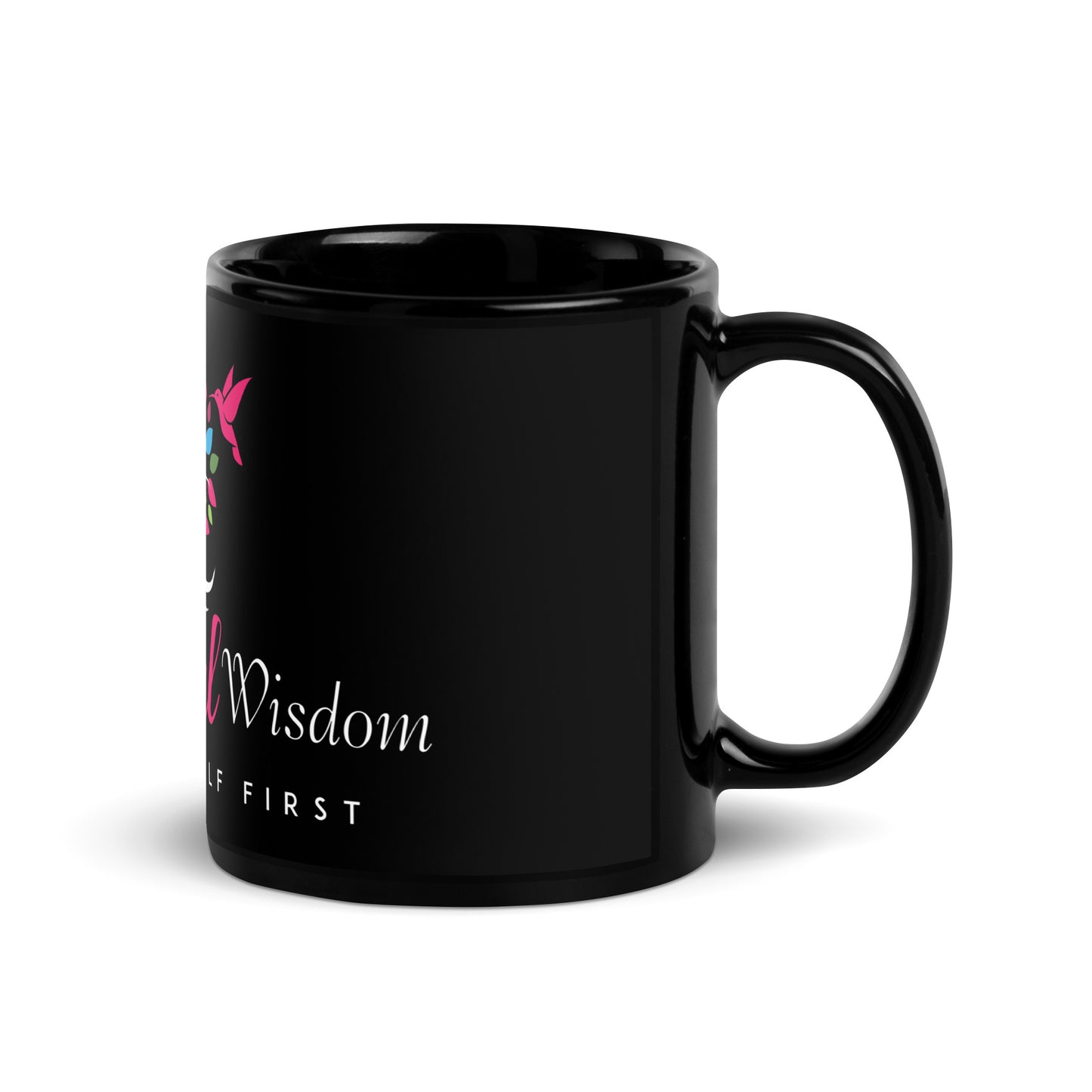 Black Glossy Mug