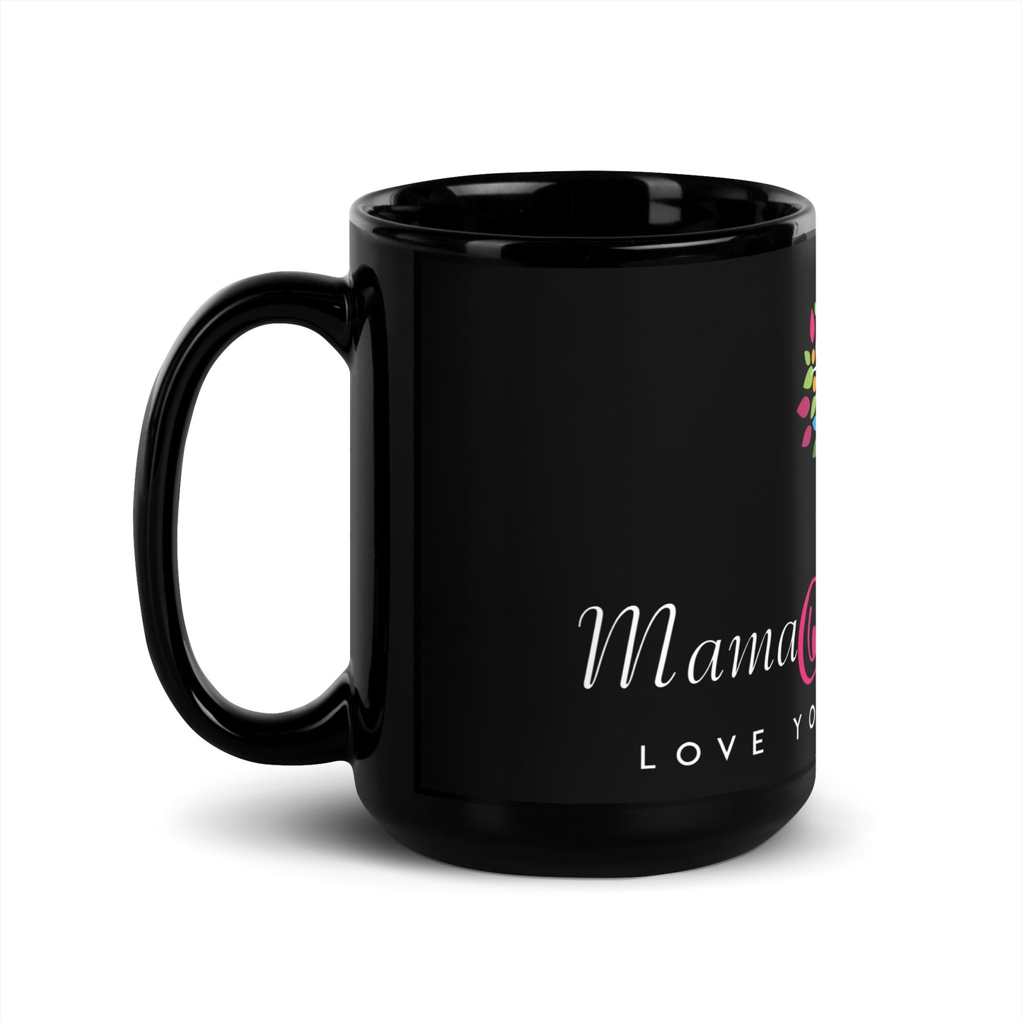 Black Glossy Mug