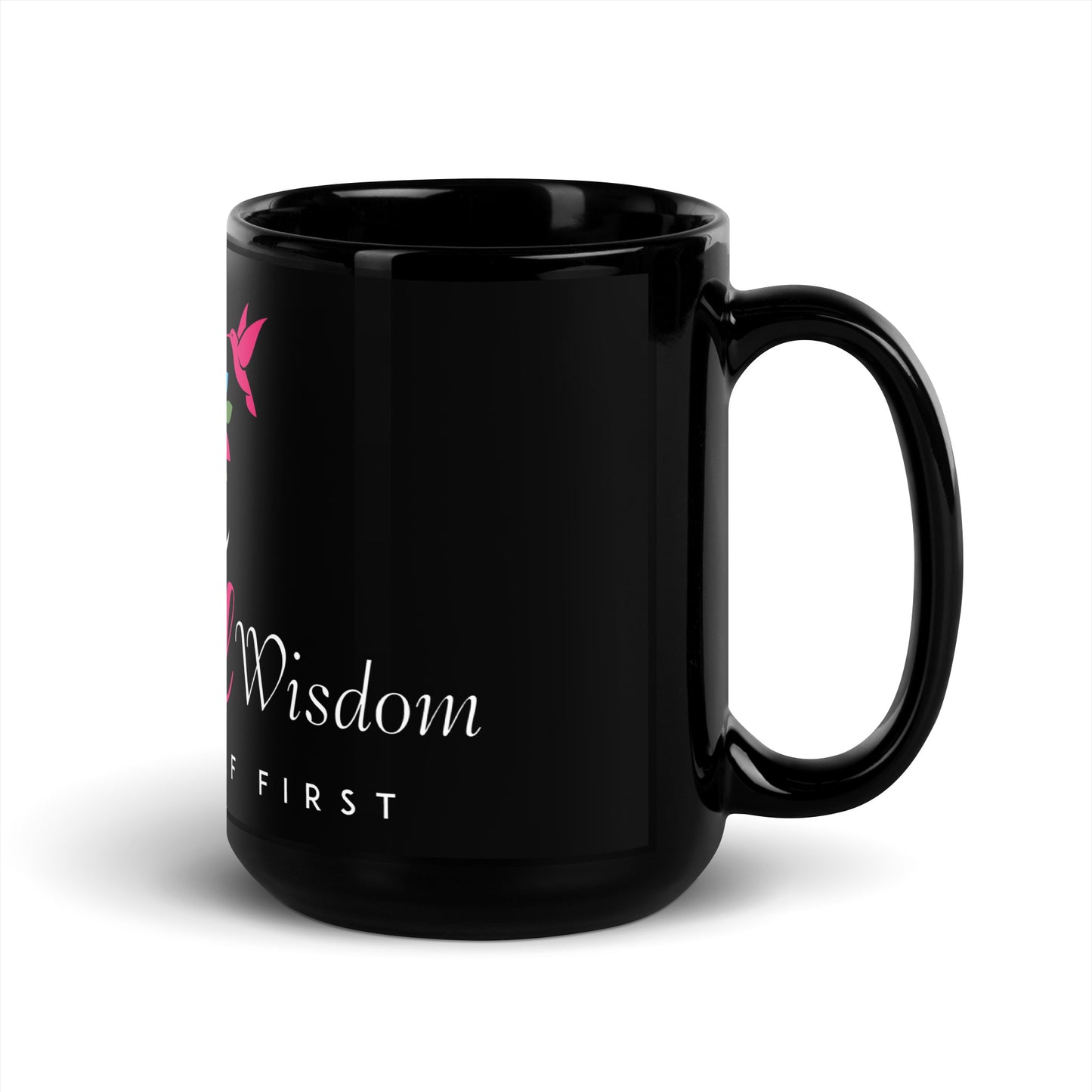 Black Glossy Mug