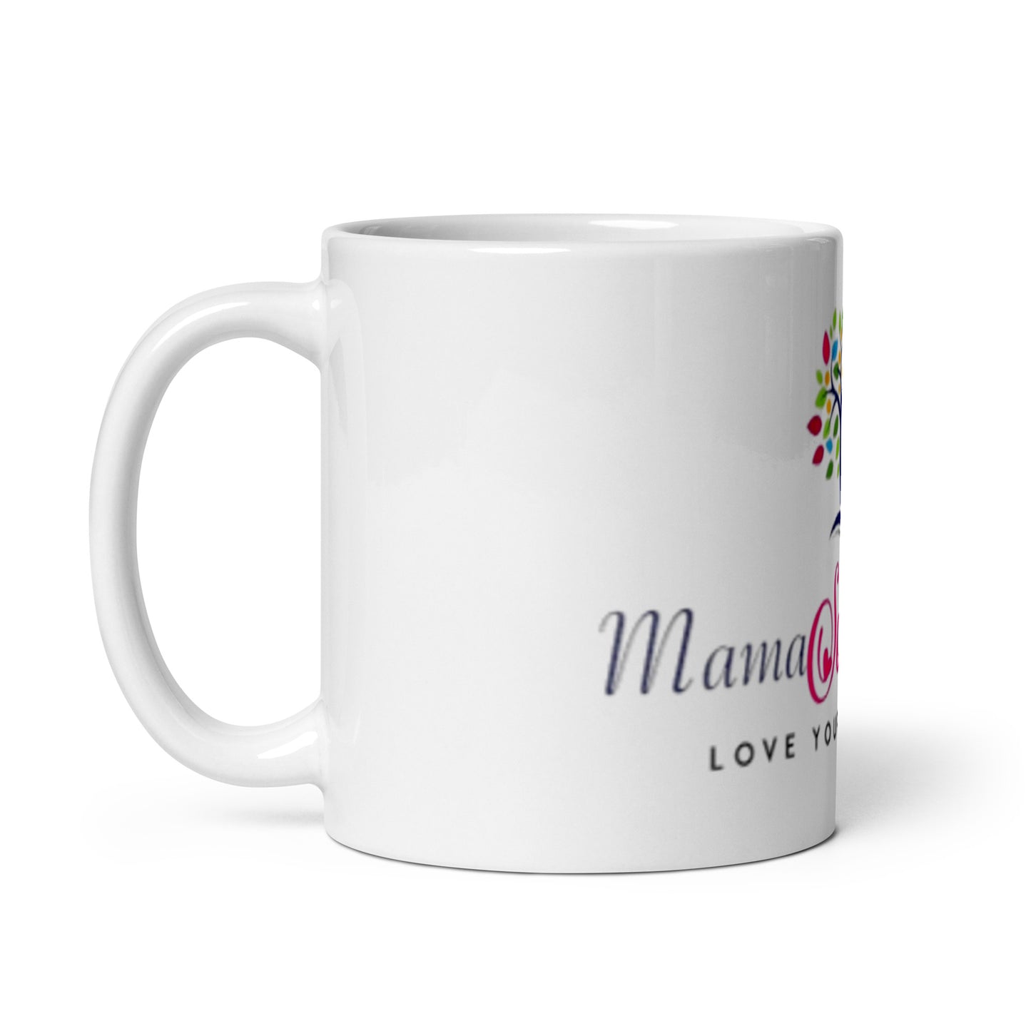 Mama Soul Wisdom White Glossy Mug