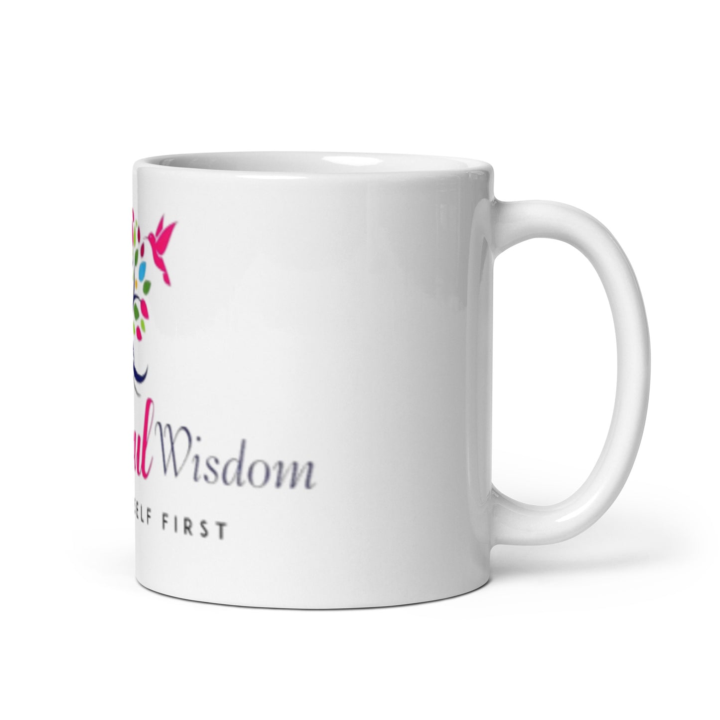 Mama Soul Wisdom White Glossy Mug